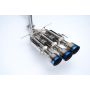Invidia HS17CS47GM3ST 17+ Honda Civic SI Sedan Gemini Triple Titanium Tip Cat-back Exhaust