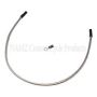NAMZ NOSSH-1801 Oil Sending Harness Cover (SS Braided & Clear Coated - Stock Length)