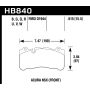 Hawk Performance HB840G.615 DTC-60 Disc Brake Pad