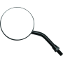 BikeMaster 600803 3in Adjustable Round Mirror 10mm - Each - Black