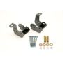 BMR 82-02 3rd Gen F-Body Bolt-On Control Arm Relocation Brackets - Black Hammertone