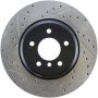 Stoptech 127.34072R Slotted & Drilled Sport Brake Rotor