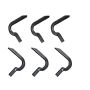 Lund 04-14 Ford F-150 SuperCab (90in) EZ Running Board Mounting Bracket Kit - Brite