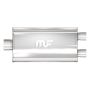 MagnaFlow Exhaust Products 12594 Straight-Through Performance Muffler; 4/3in. Center/Dual; 5x22x11 Body