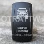SPOD 860470 Rocker JK Bumper Light Bar Switch