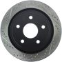Stoptech 127.67054R Slotted & Drilled Sport Brake Rotor