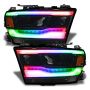 Oracle Lighting 1281-335 2019-2024 Ram 1500 ORACLE RGBW Headlight DRL Upgrade Kit