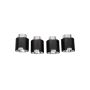 Corsa Performance 21109CF CORSA Performance C8 Corvette 4.5in. Carbon Fiber Polished Exhaust Tip Kit (4 Ti