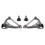 BMR Suspension AAU321H A-arms, Upper, Non-adjustable, Delrin, Std Ball Joint