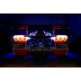 Oracle Lighting 1291-003 LED Waterproof Tail Light Halo Kit, 6 Rings, Red