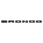 Ford Racing M-1447-BLMB 2021-2025 Bronco Grille Lettering Overlay Kit-Black