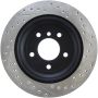 Stoptech 127.34091R 9/07-09 BMW 328 / 06 BMW 325 E90 AWD Slotted & Drilled Right Rear Rotor