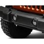Raxiom J130812 07-23 Jeep Wrangler JK & JL Axial Series Halo LED Fog Lights- Amber