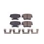 PowerStop 17-1057A PowerStop - Z17 Low-Dust Ceramic Brake Pads with Hardware