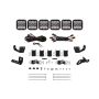 Diode Dynamics DD7816 Prinsu/Sherpa Roof Racks SS5 6-Pod CrossLink Mounting Kit - Sport White Combo