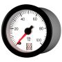 AutoMeter ST3352 Stack 52mm 0-100 PSI 1/8in NPTF Male Pro Stepper Motor Oil Pressure Gauge - White