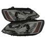 SPYDER 5073655 Projector Headlights - Light Tube - DRL - Smoke