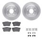 Dynamic Friction 6512-58103 Rotor Kit
