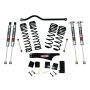 Skyjacker JK35BPMLT 2007-2018 Jeep Wrangler JK 2 Door 4WD Long Travel 3.5in-4in Lift Kit w/M95 Monotube Shocks