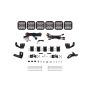 Diode Dynamics DD7820 Prinsu/Sherpa Roof Racks SS5 6-Pod CrossLink Mounting Kit - Pro White Combo