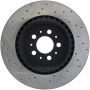 Stoptech 127.39036L Slotted & Drilled Sport Brake Rotor