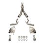 CORSA Performance 21250BLK Corsa 2024 Ford Mustang GT Xtreme Cat-Back Ex. Sys. 3.0in Dual Rear Exit w/4.5in Black PVD Pro Tips