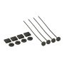 Derale 13001 Insta-Mount Nylon Cooler Mounting Kit