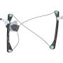 Autopart International Window Regulator w/ Motor 1300287531