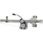 Autopart International Window Regulator w/ Motor for extended cab 1300320342