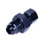 Derale 13044 5/16” Transmission Cooler Line to -6AN Male Black anodized Fitting