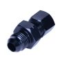 Derale 13045 3/8” Transmission Cooler Line to -6AN Male Black anodized Fitting