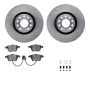 Dynamic Friction 6612-73143 Rotor Kit
