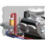 Derale 13091 Single Mount 3/8