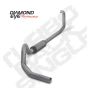Diamond Eye Performance K4325A Diamond Eye KIT 4in TB SGL AL: 00-03 FORD 7.3L E-SERIES VAN NFS W/ CARB EQUIV STDS