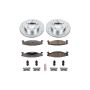 PowerStop K5067-36 Z36 Truck and SUV Carbon-Fiber Ceramic Brake Pad and Drilled & Slotted Rotor Kit