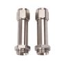 Russell 640751 Performance -8 AN Carb Inlet Fittings (2 pcs.) (Endura)