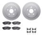 Dynamic Friction 4512-75057 Rotor Kit