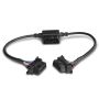 AMP Research PowerStep Plug N Play Pass Thru Harness - Black - Clip In OBD Plug (Ram & Toyota Only)