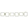 Ajusa 13238400 Gasket, Intake Manifold