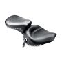 Mustang Motorcycle 75511 Mustang 58-84 Harley FX/FL Wide Touring 1PC Seat w/Studs - Black