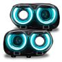 Oracle Lighting 1329-330 2015-2023 Dodge Challenger ColorSHIFT┬о RGB+W Headlight DRL Upgrade Kit