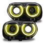 Oracle Lighting 1329-333 2015-2023 Dodge Challenger ColorSHIFT┬о RGB+W Headlight DRL Upgrade Kit