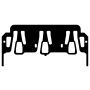 Ajusa 13297100 Gasket, Intake Manifold