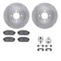 Dynamic Friction 6512-59188 Rotor Kit