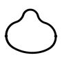 Ajusa 13328400 Gasket, Intake Manifold