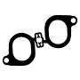 Ajusa 13342300 Gasket, Intake Manifold