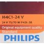 Philips H4C1-24V Philips Standard Headlight H4-24v
