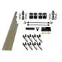 Nitrous Express 13384 8-CYL STD NOZZLE INTAKE PLUMBING KIT (INCL. ALL NECESSARY HARDWARE)