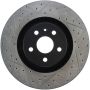 StopTech Drilled & Slotted Right Sport Brake Rotor for 2009 Cadillac CTS-V