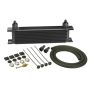Derale 13401 10 Row Series 10000 Stack Plate Transmission Cooler Kit, -6AN
